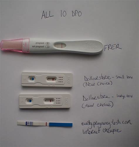 Both very clear stark negatives so far. . 10 dpo pregnancy test